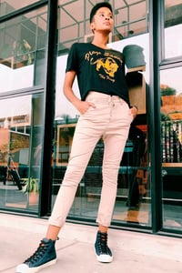 CALÇA CHINO COLOURS KAKI
