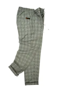 CALÇA JOGGER XADREZ VERDE