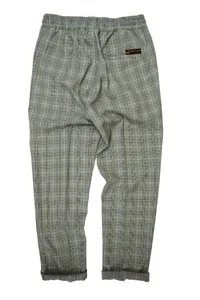 CALÇA JOGGER XADREZ VERDE