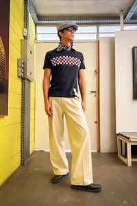 CALÇA LINHO PANTALONA CRU