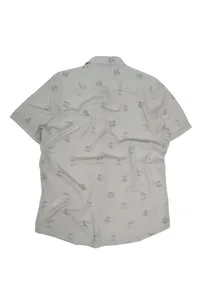 CAMISA CINZA DE VISCOSE BORACAY