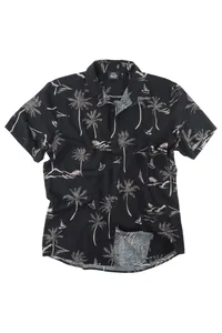 CAMISA PRETA DE VISCOSE SUMATRA