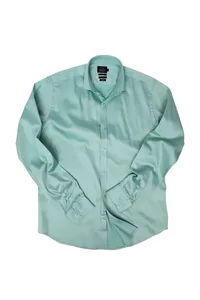 CAMISA SOCIAL VERDE CLARO TOMMY STRETCH