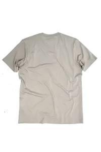 CAMISETA CINZA LISA GOLA V PIMA PLAN