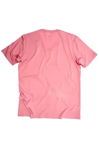 CAMISETA ROSA LISA GOLA V PIMA PLAN