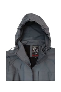 JAQUETA NYLON CAPUZ SPACE GRAFITE