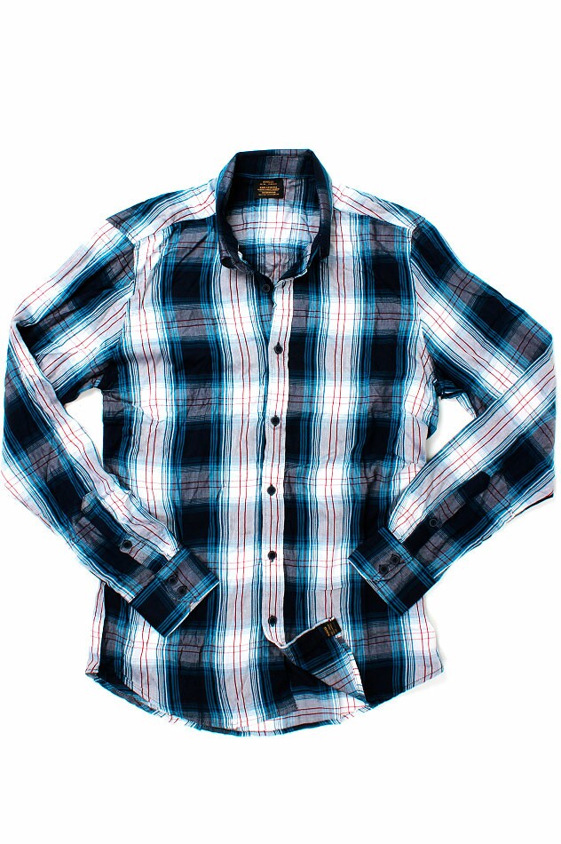 camisa masculina xadrez