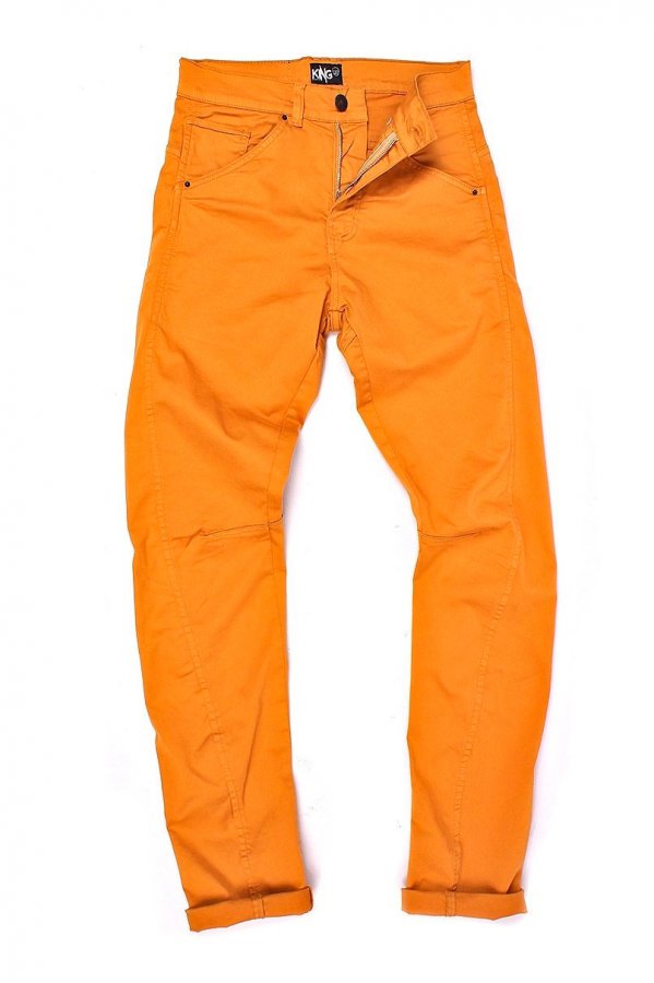 Calça sarja mostarda deals masculina