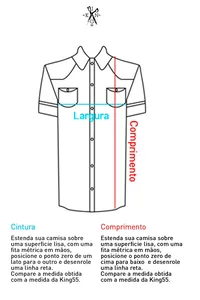 CAMISA DE LINHO MANGA CURTA BRANCA