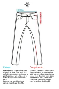 CALÇA ENGLAND RESINADA