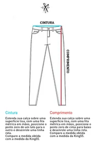 CALÇA JEANS SÉCULO