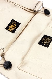 JARDINEIRA BRANCA WHITE DENIM