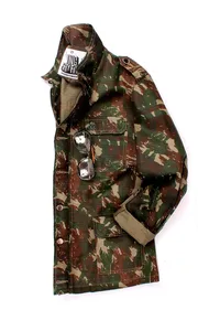 OVERCOAT CAMUFLADO MILITAR DUSTER