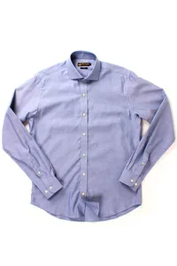 CAMISA SOCIAL SLIM FIT AZUL ALBERT