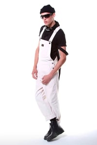 JARDINEIRA BRANCA WHITE DENIM