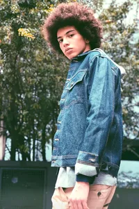 JAQUETA JEANS WORK UPCYCLE