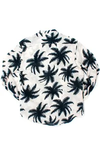 CAMISA BRANCA MANGA LONGA PALM COPA