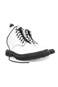 BOTA BRANCA NEW LONDON SOLADO PERSONALIZADO K55