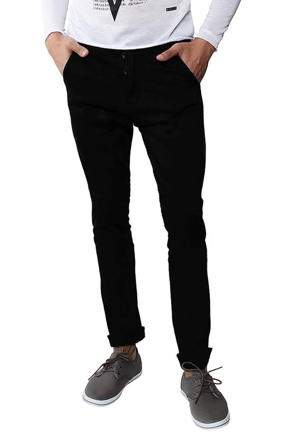 CALÇA CHINO COLOURS BLACK