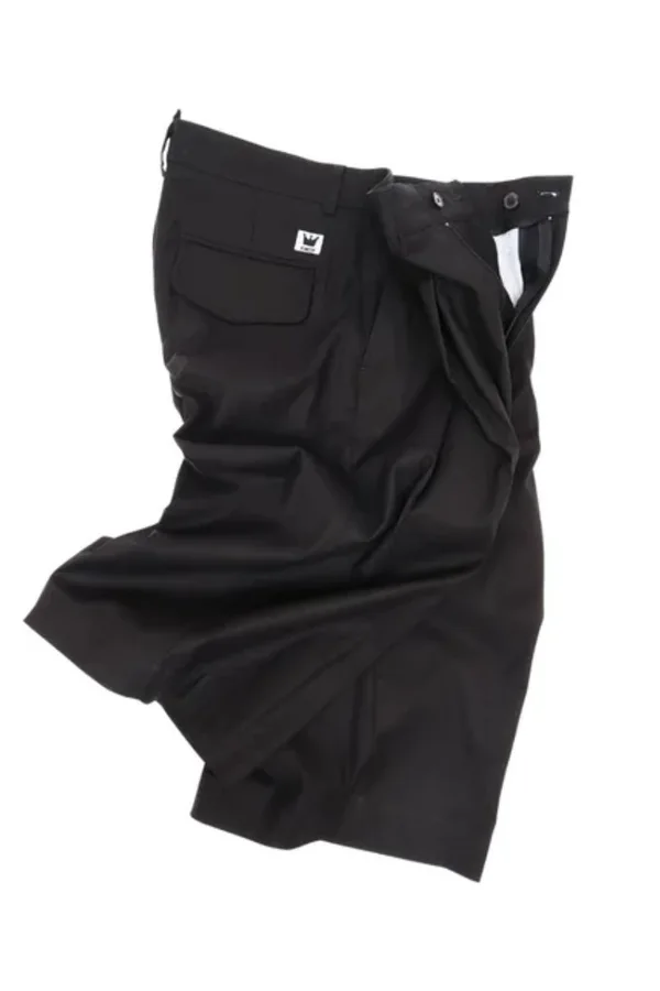 BERMUDA PANTALONA DE SARJA PRETA LONDON