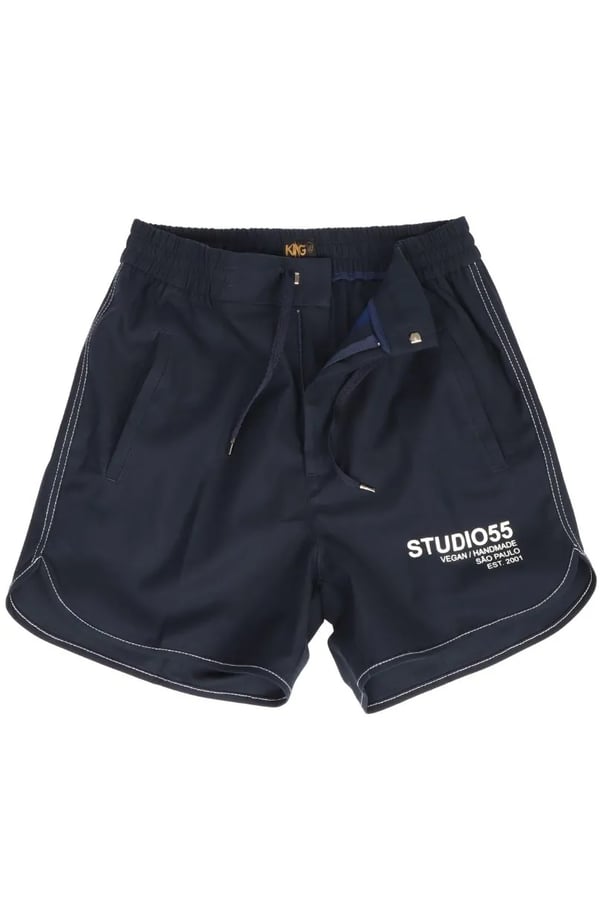 BERMUDA SHORTS JOGGER MARINHO STUDIO55