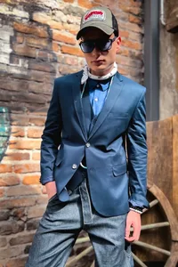 BLAZER AZUL MARINHO MONACO