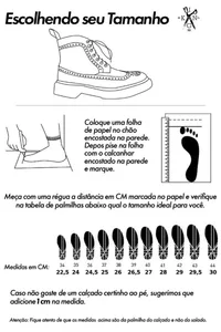 BOTA BROGUE PRETA ROCKABILLY