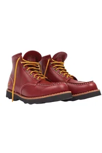BOTA MOC TOE WORKER VINHO RAMO RAIO
