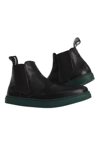 BOTA PRETA COM VERDE TOKYO