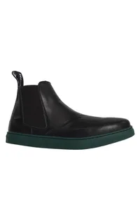 BOTA PRETA COM VERDE TOKYO