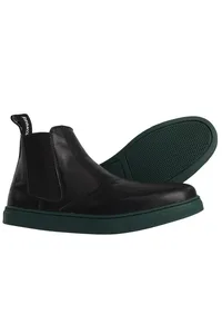 BOTA PRETA COM VERDE TOKYO