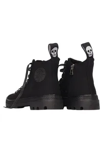 BOTA PRETA  C/ SOLADO PRETO NEW HAMMER
