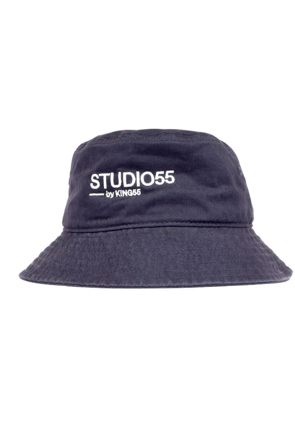 CHAPEU BUCKET STUDIO55 AZUL MARINHO