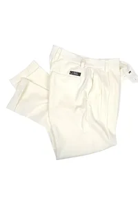 CALÇA OFF WHITE LINHO COM VISCOSE ALFAIATARIA