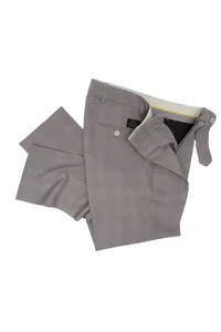 CALÇA CINZA XADREZ ALFAIATARIA