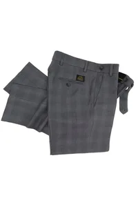 CALÇA GRAFITE XADREZ ALFAIATARIA