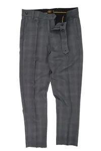 CALÇA GRAFITE XADREZ ALFAIATARIA