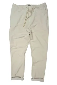 CALÇA JOGGER MICROFIBRA BEGE