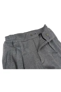 CALÇA PANTALONA MOLETOM CINZA