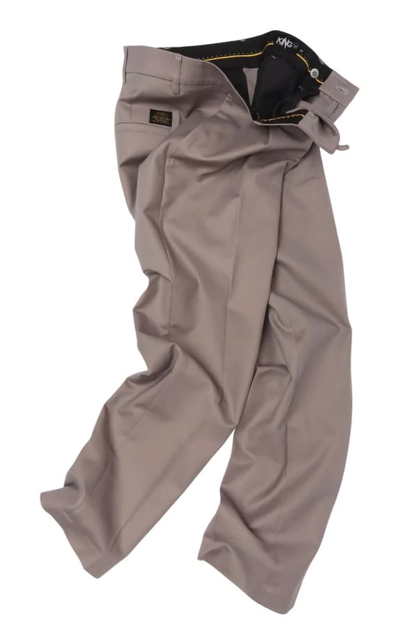 CALÇA SARJA CINZA SAMURAI