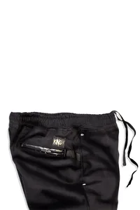 CALÇA SARJA PRETA BRONX