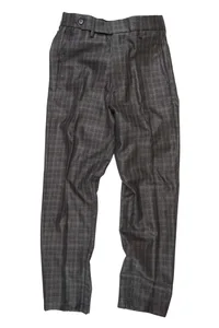 CALÇA XADREZ CHUMBO ALFAIATARIA