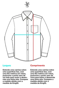 CAMISA EM LINHO MANGA LONGA ROSADO ONE POCKET