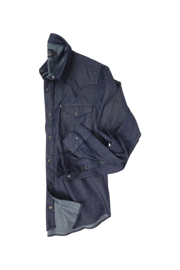 CAMISA JEANS BLUE WEST