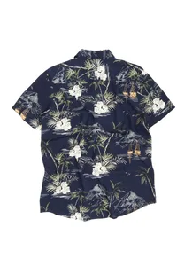 CAMISA MARINHO DE VISCOSE FIJI