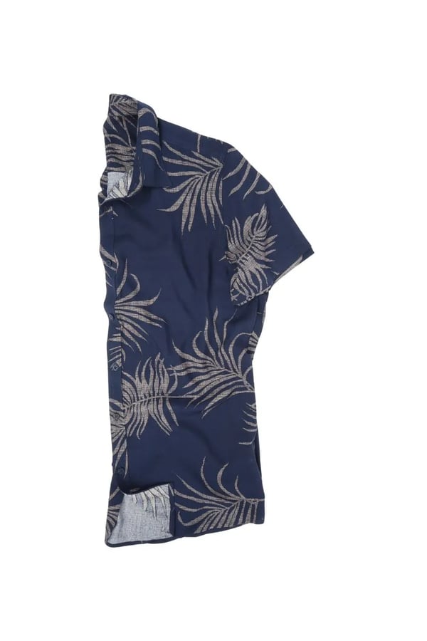 CAMISA MARINHO DE VISCOSE JAVA