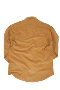 CAMISA MOSTARDA DE VELUDO WEST