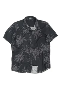 CAMISA PRETA DE VISCOSE JAVA