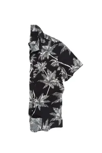 CAMISA PRETA DE VISCOSE PHUKET