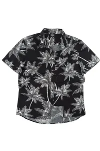 CAMISA PRETA DE VISCOSE PHUKET